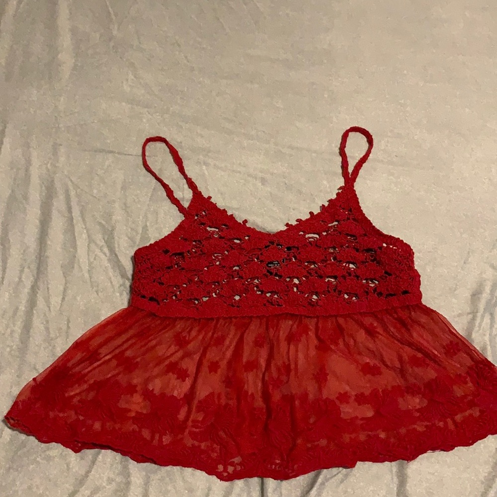 Rue 21 crochet lace top